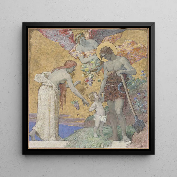 La Prosperité - Jacques Ferdinand Humbert — framed artwork on a wall
