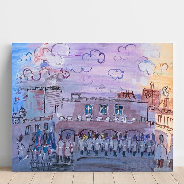 Reproduction of the painting The Guard's Rest at Saint-James's Palace - Raoul Dufy
