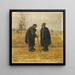 La Rencontre - Jean François Raffalli — framed artwork on a wall
