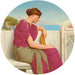 La Réponse - John William Godward — artwork view