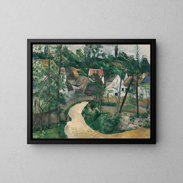 Reproduction of the painting La Route tournante - Paul Cézanne
