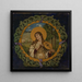 La Sainte Cécile dans une couronne de sapin - Hans Thoma — framed artwork on a wall