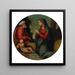 La Sainte Famille - Tuscan School — framed artwork on a wall
