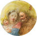 The Holy Family - Giuseppe Bernardino Bison — artwork view