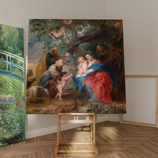 La Sainte Famille sous un pommier - Peter Paul Rubens | Reproduction Tableau Décoration murale affiche copie