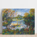 Reproduction of the painting La Seine à Argenteuil - Pierre-Auguste Renoir