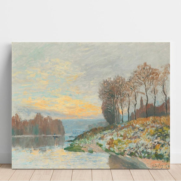 Art print The Seine at Bougival (1874) - Alfred Sisley | Art print
