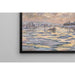 Reproduction of the painting La Seine à Lavacourt, Débâcle - Claude Monet