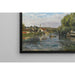 Reproduction of the painting La Seine à Port-Marly - Camille Pissarro
