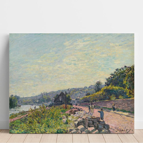 Reproduction of the painting La Seine au Bas-Meudon - Alfred Sisley