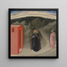 La Tentation de Saint Antoine l'Abbé - Maître de l'Osservanza — framed artwork on a wall