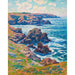 Reproduction of the painting La Terre De Cléden, Point De Raz, Finistère - Henry Moret