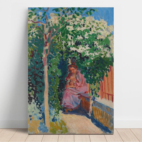 Reproduction of the painting La Tonnelle, Ker Guen - Maurice Denis