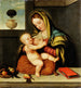 The Virgin breastfeeding the Child - Giovanni Battista Moroni — artwork view