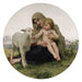 La Vierge et l'Agneau - William Bouguereau — artwork view