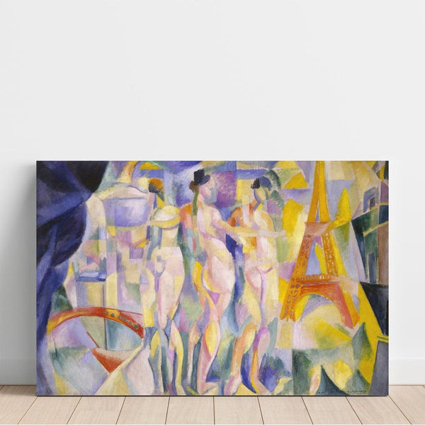 Reproduction of the painting La Ville de Paris - Robert Delaunay