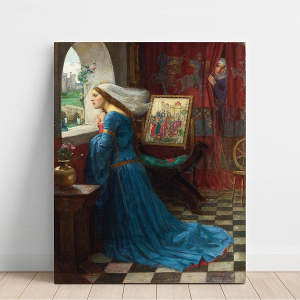 Reproduction of the painting La belle Rosamund - John William Waterhouse