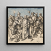 La capture du Christ - Cercle de Hans Holbein le Jeune — framed artwork on a wall