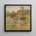 La chasse - Campbell Metzger Jacobson — framed artwork on a wall