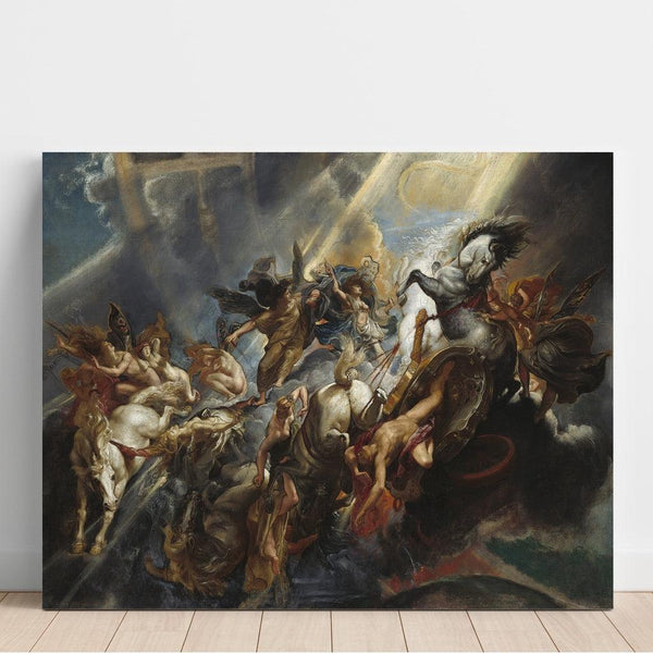 Reproduction of the painting The Fall of Phaëthon - Peter Paul Rubens
