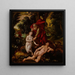 La création d'Ève - Maerten De Vos — framed artwork on a wall