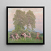 The dance of the Fawn - Maximilian Lenz — framed artwork on a wall