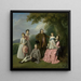 The Pybus Family - Nathaniel Dance Holland — framed artwork on a wall