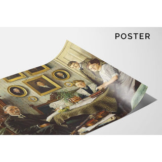 Reproduction La famille de l'artiste - Paul Fischer