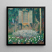 La fenêtre de la cuisine sur le jardin Marquayrol - Henri Martin — framed artwork on a wall