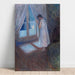 Reproduction of the painting The girl at the window - Edvard Munch