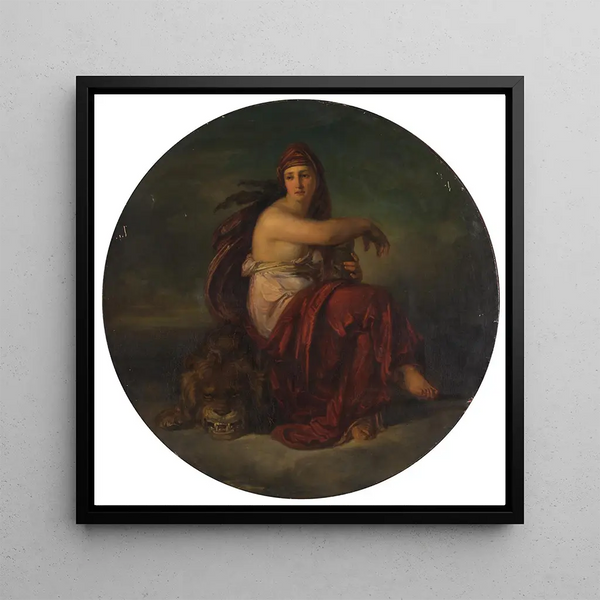 Reproduction of the painting The Strength - Friedrich von Amerling