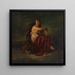 La force - Friedrich von Amerling — framed artwork on a wall