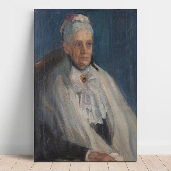 Reproduction of the painting The artist's grandmother, Baroness von Dardel - Nils Dardel