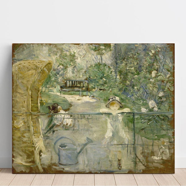 Reproduction of the painting La hotte - Berthe Morisot