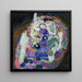 La jeune fille - Gustav Klimt — framed artwork on a wall