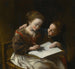 The Drawing Lesson - Domenico Guidobono — artwork view