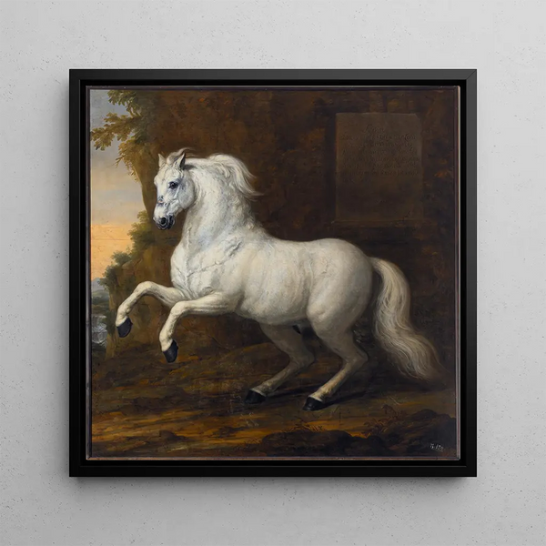 La livrée de Charles XI - David Klöcker Ehrenstrahl — framed artwork on a wall