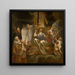 La loi humaine fondée sur la justice divine - Jacob Jordaens — framed artwork on a wall