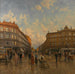 La maison de la provision des citoyens en 1888 - Ladislaus Eugen Petrovits — artwork view