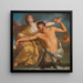 La mise à mort de Nessus par Hercule - Italian School — framed artwork on a wall