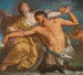 La mise à mort de Nessus par Hercule - Italian School — artwork view