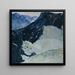 The Mountain - Franz Secky — framed artwork on a wall