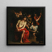 La moquerie du Christ - Domenico Fiasella — framed artwork on a wall