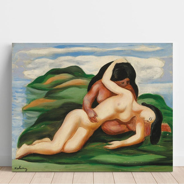 Reproduction of the painting The Shipwrecked Woman - Moïse Kisling