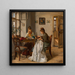 The nurse - Josef Gisela — framed artwork on a wall
