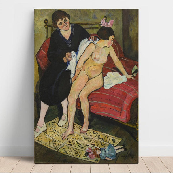 Reproduction of the painting The Abandoned Doll - Suzanne Valadon