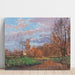 Reproduction of the painting The meadow near Krems - Alfred Zoff