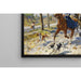 Reproduction of the painting La promenade à cheval - Raffaello Sorbi