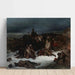 Canvas print of The Retreat of Napoleon’s Army from Russia by Ary Scheffer