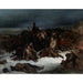 Detail of The Retreat of Napoleon’s Army from Russia, a painting by Ary Scheffer